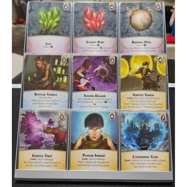 Aeon's End Market Stand -fits sleeved cards
