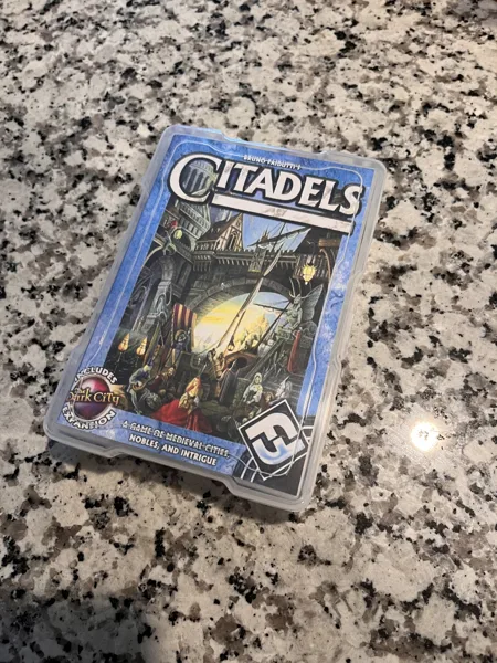 Citadels Photo Caddy Board Game Insert