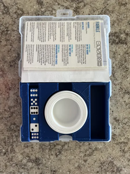 Farkle Insert for Photo Caddy