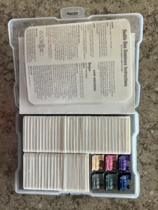 Double Nine Dominoes Insert for Photo Caddy