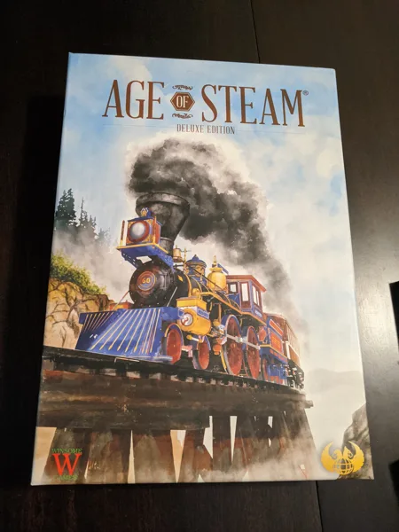 Age of Steam Deluxe Organizer - small printer remix