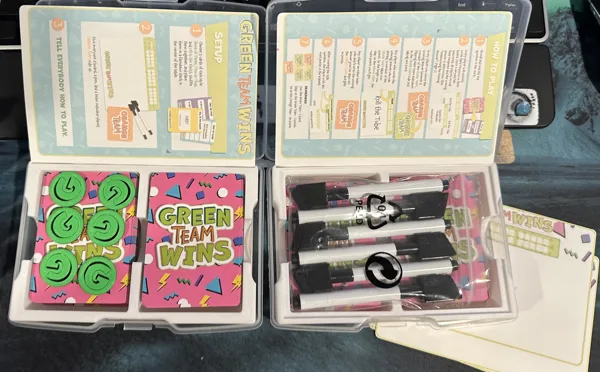 Green Team Wins Photo Caddy