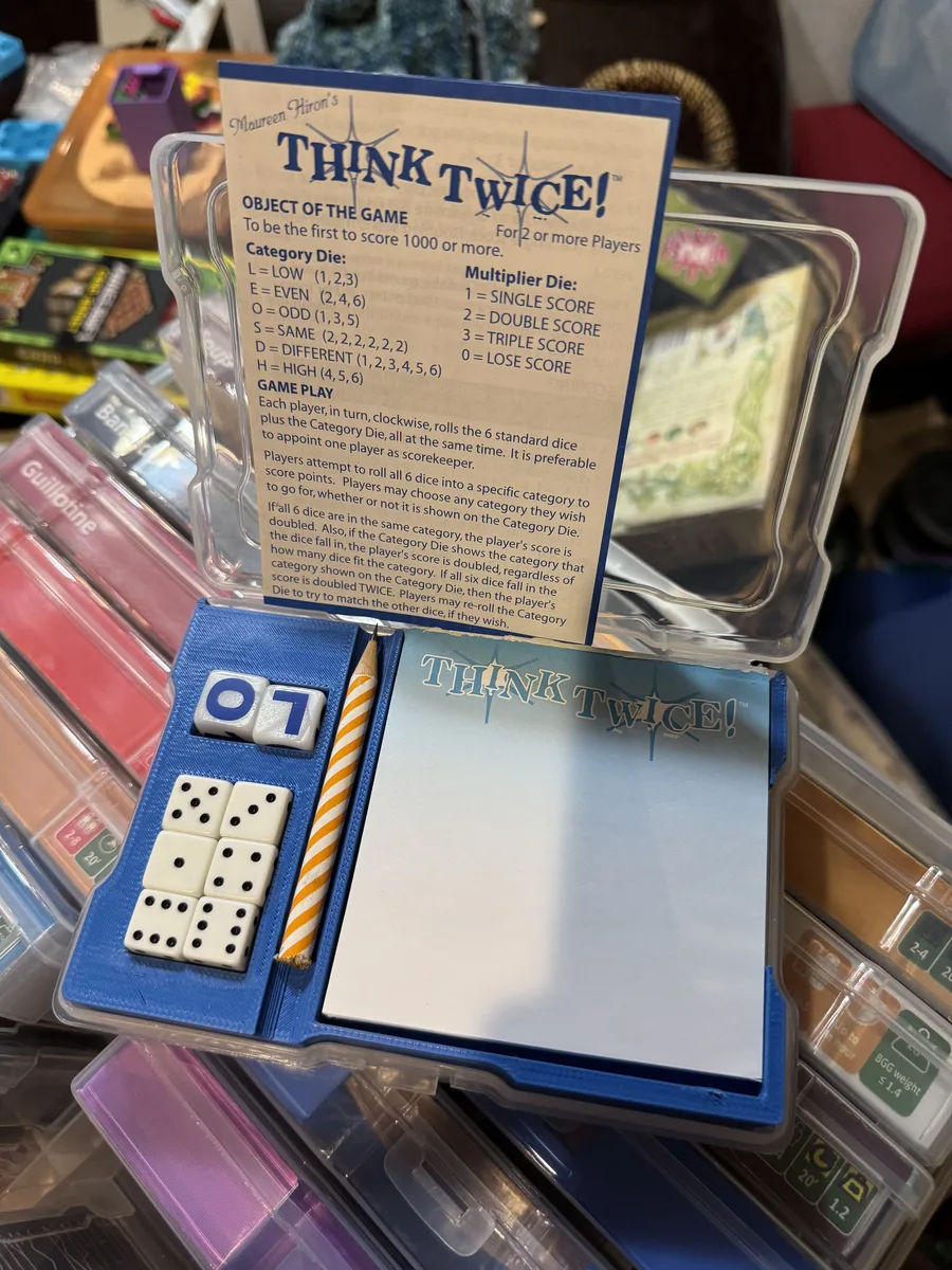 Think Twice photocaddy insert