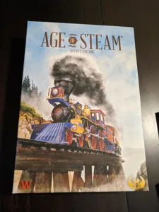 Age of Steam Deluxe Organizer - small printer remix