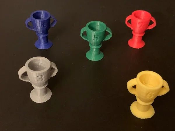 Trophies for game Balloon Cup