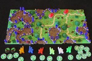 RifRaf 3D Carcassonne Hills and Sheep