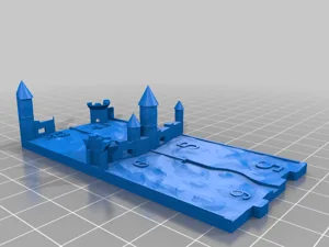 RifRaf 3D Carcassonne Custom Integrated Score Board -Can you see it?