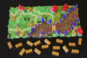 RifRaf 3D Carcassonne The Gold Mines Mini Expantion