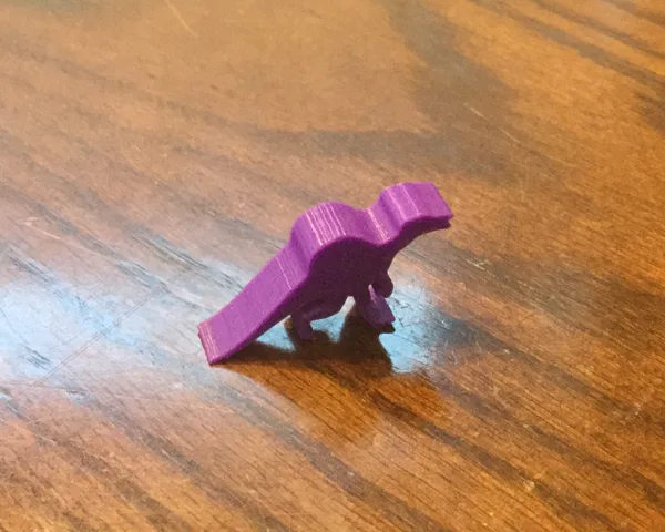 Spinosaurus Meeple