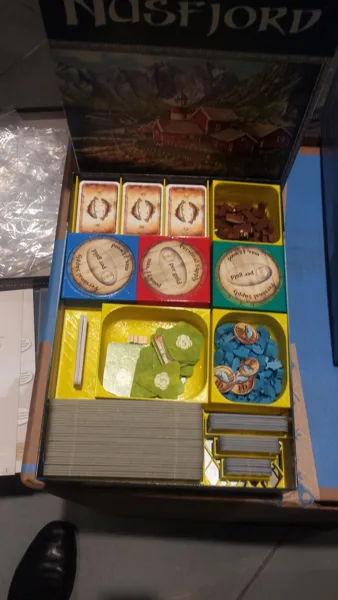 Nusfjord Board Game Organizer