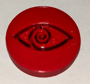 Eldritch Horror Focus Token