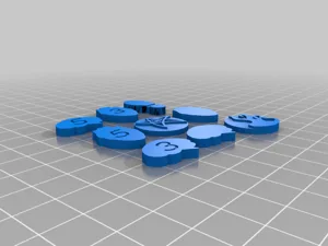 Elder Sign/Eldritch Horror Game Tokens