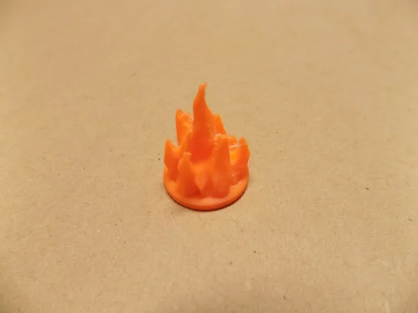 Fire Game Piece
