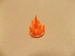Fire Game Piece