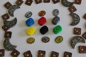 Lords of Waterdeep - Player Building Tokens