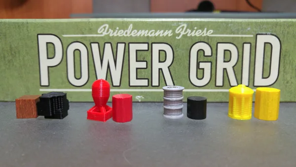 Power Grid game pieces