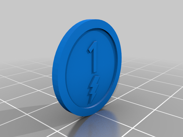 Coin tokens for Power Grid