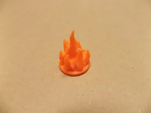 Fire Game Piece