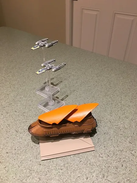 Star Wars X-wing: Jabba's Sail Barge