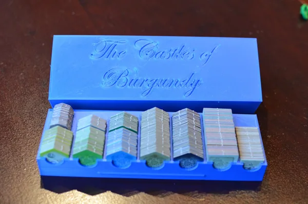 Castles Of Burgundy - Tiles travel box