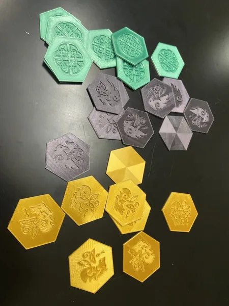 Thin War Chest Control Markers