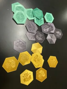Thin War Chest Control Markers