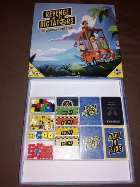 Revenge of the dictators: Box insert