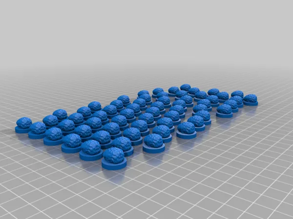 Zombiedice Brain With Base