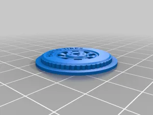 HeroClix Round Object Token Inserts