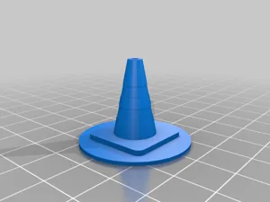 HeroClix Traffic Cone Barrier Token