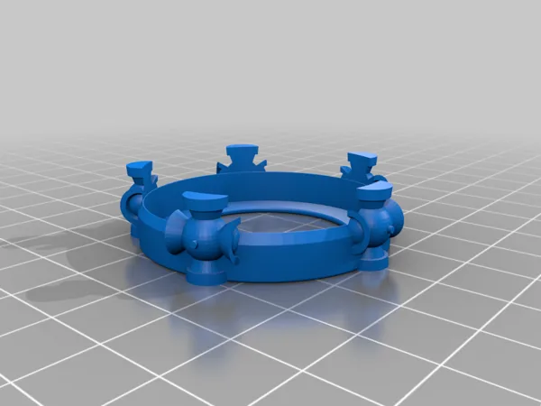 HeroClix Lantern ID Base for Single, Double, and Colossal Figures