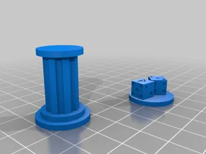 Talisman Board Game 3D Terrain Pieces