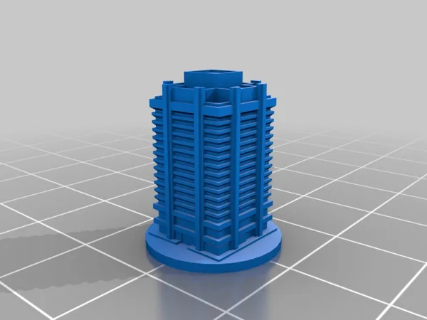 Round-Base Catan Pieces