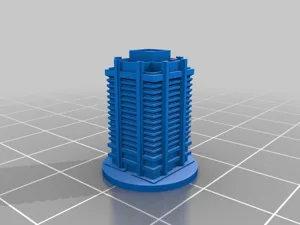 Round-Base Catan Pieces