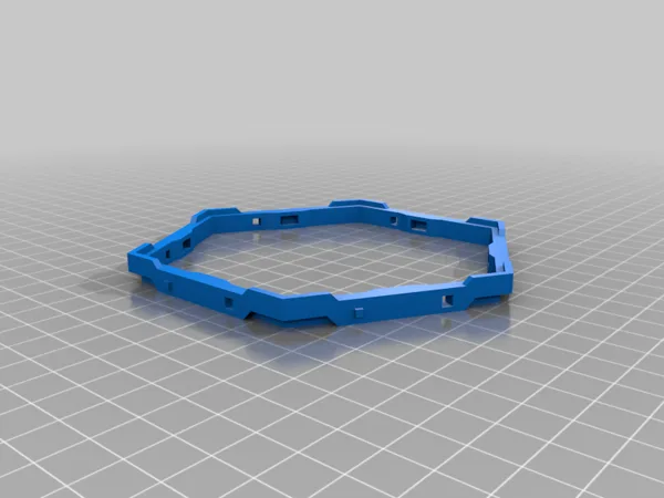 Fallout Board Game Magnetic Hex Holder, Stackable