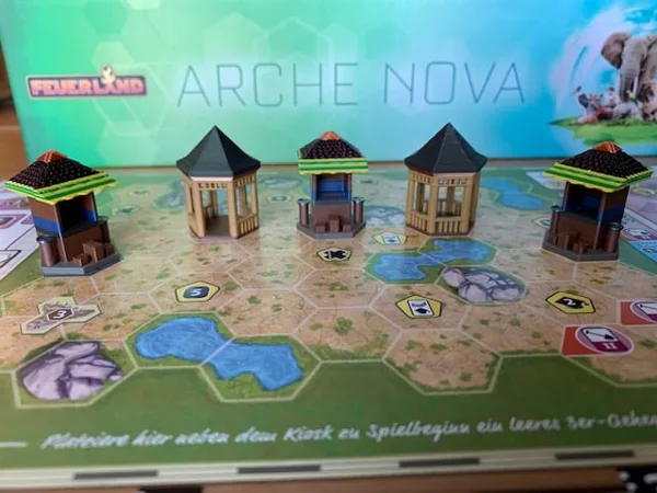 Ark Nova Kiosk and Pavilion , Arche Nova Pavillon