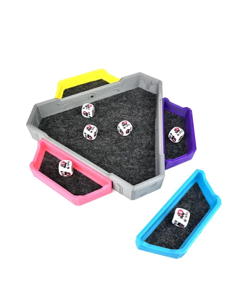 Sci-fi Modular Dice Tray for ISS Vanguard