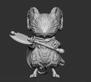 Mouse Guard Inspired - Axe