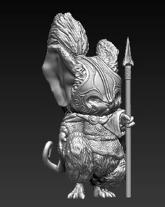 Mouse Guard Inspired - Knight