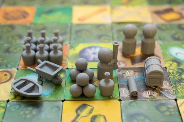 Jackal pirate board game things and characters