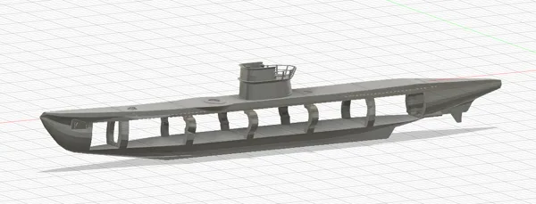 UBOOT boardgame model
