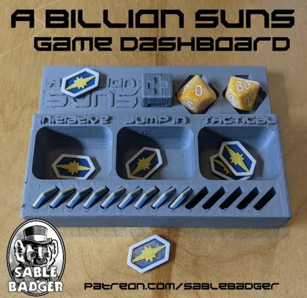 Game Dashboard - A Billion Suns