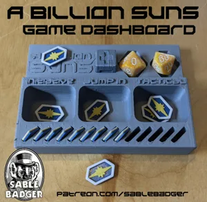 Game Dashboard - A Billion Suns
