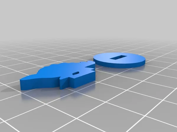 Small Dinosaur game pieces