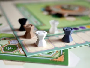 Score Markers (and wheel fix) for Azul: Queen's Garden Board Game