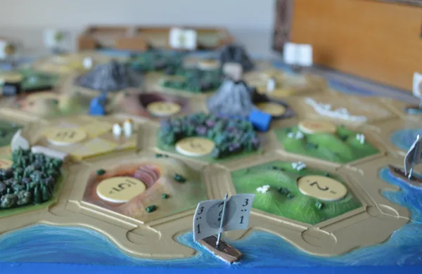 Catan Seaside Pieces with Ports