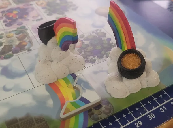 Bunny Kingdom rainbow tokens
