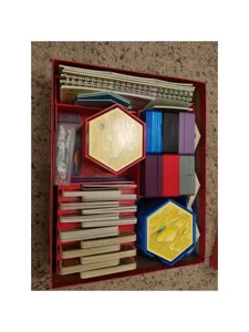 Settlers of Catan Organizer Insert- Cities & Knights, 6 players, All in one box