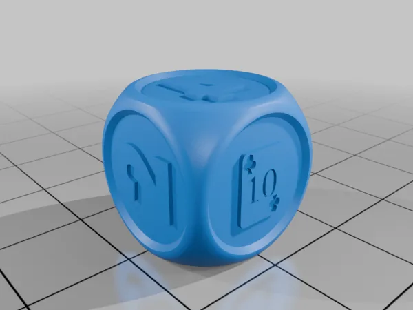Attack Dice D6 for Jamaica Board Game