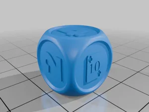 Attack Dice D6 for Jamaica Board Game